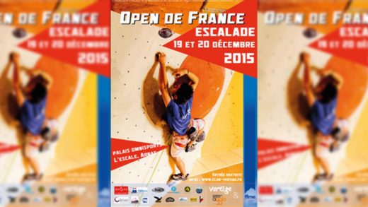 Escalade - Open de France 2015  19 / 20 décembre 2015