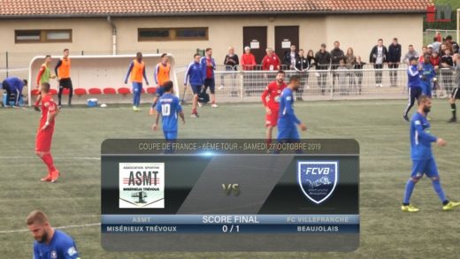 Foot - Coupe de France - Misérieux/Trévoux VS Villefranche - 27/10/2019