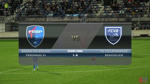 Foot - Bourg Péronnas 01 vs FCVB 9/10/2020