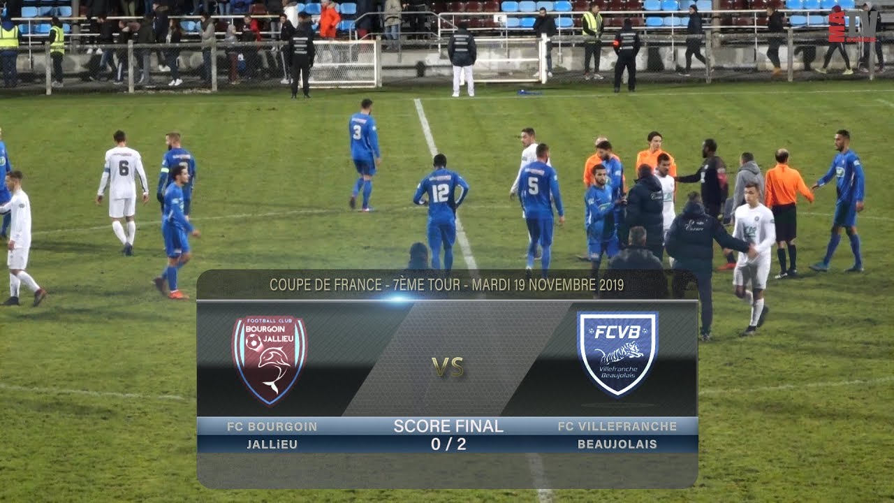 Foot – Bourgoin Jallieu Vs Villefranche - Ma TV En Beaujolais