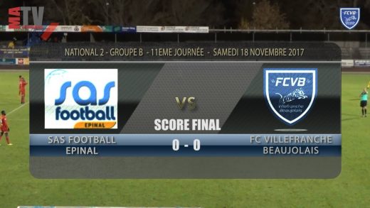 Foot – EPINAL vs FCVB 18/11/2017