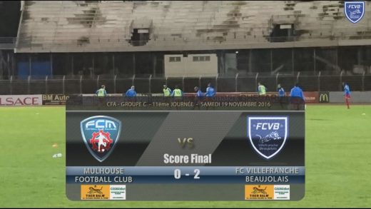 Foot – FC Mulhouse – FCVB – 19/11/2016