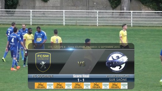 Foot - FC Sochaux B / FCVB Villefranche -12/09/2015