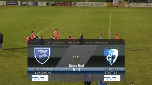 Foot – FCVB – Grenoble foot 38 – 12 – 03 – 2016