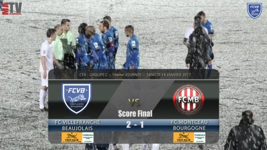 Foot – FCVB – MONTCEAU – 14/01/2017