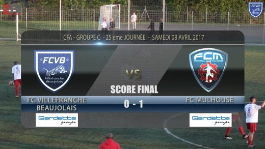 Foot – FCVB – MULHOUSE 08/04/2017