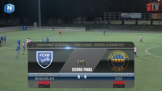 Foot - FCVB vs Chambly  18/01/2019