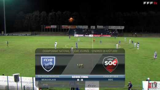 Foot - FCVB vs Cholet SOC 28/08/2020