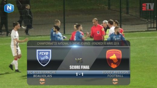 Foot - FCVB vs Rodez Aveyron  15/03/2018