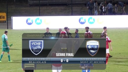 Foot - FCVB Vs US Avranches Mont-Saint-Michel - 24/08/2018