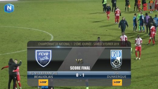 Foot - FCVB vs USL Dunkerque  9/02/2019