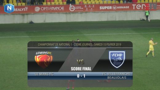 Foot - Le Mans vs FCVB  15/02/2019