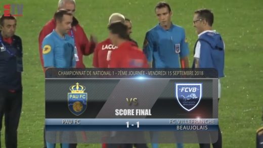 Foot - Pau FC vs FCVB 14/08/2018