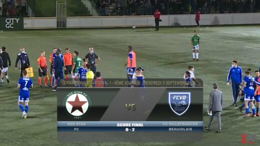 Foot - Red Star vs FCVB 11/09/2020