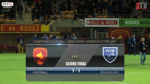 Foot - Rodez vs FCVB 04/10/2018