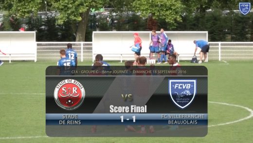 Foot – Stade de Reims B – FCVB – 18/09/2016