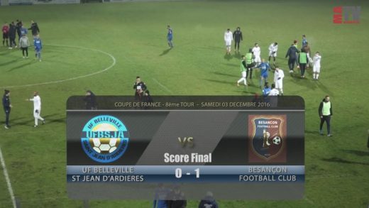 Foot – UF BELLEVILLE ST JEAN D’ARDIERES / BESANÇON – COUPE DE FRANCE