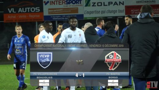 Foot - Villefranche vs FC Bastia Borgo 13/12/2019