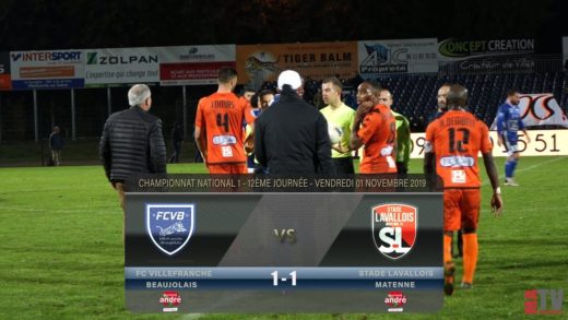 Foot - Villefranche vs Laval  02/11/2019