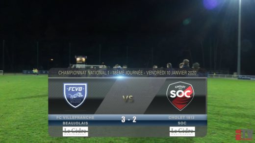 Foot - Villefranche vs Quevilly-Rouen 31/01/2020