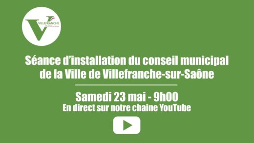 Séance d'installation du conseil municipal de Villefranche-sur-Saône