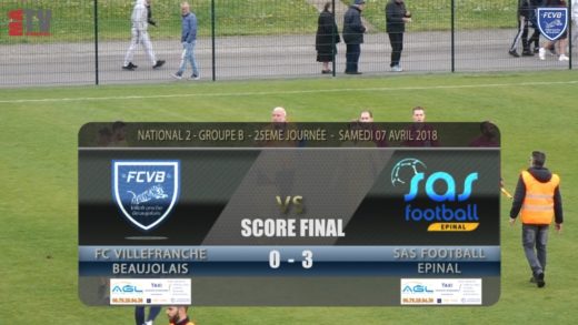 Foot - FCVB vs Epinal 25ème journée